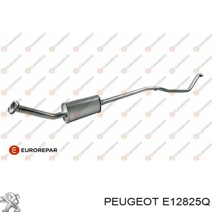 Вихлопна труба Peugeot/Citroen E12825Q ціна, від 52.45 USD