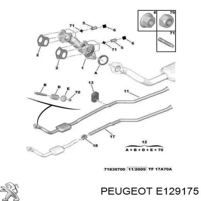  E129175 Peugeot/Citroen