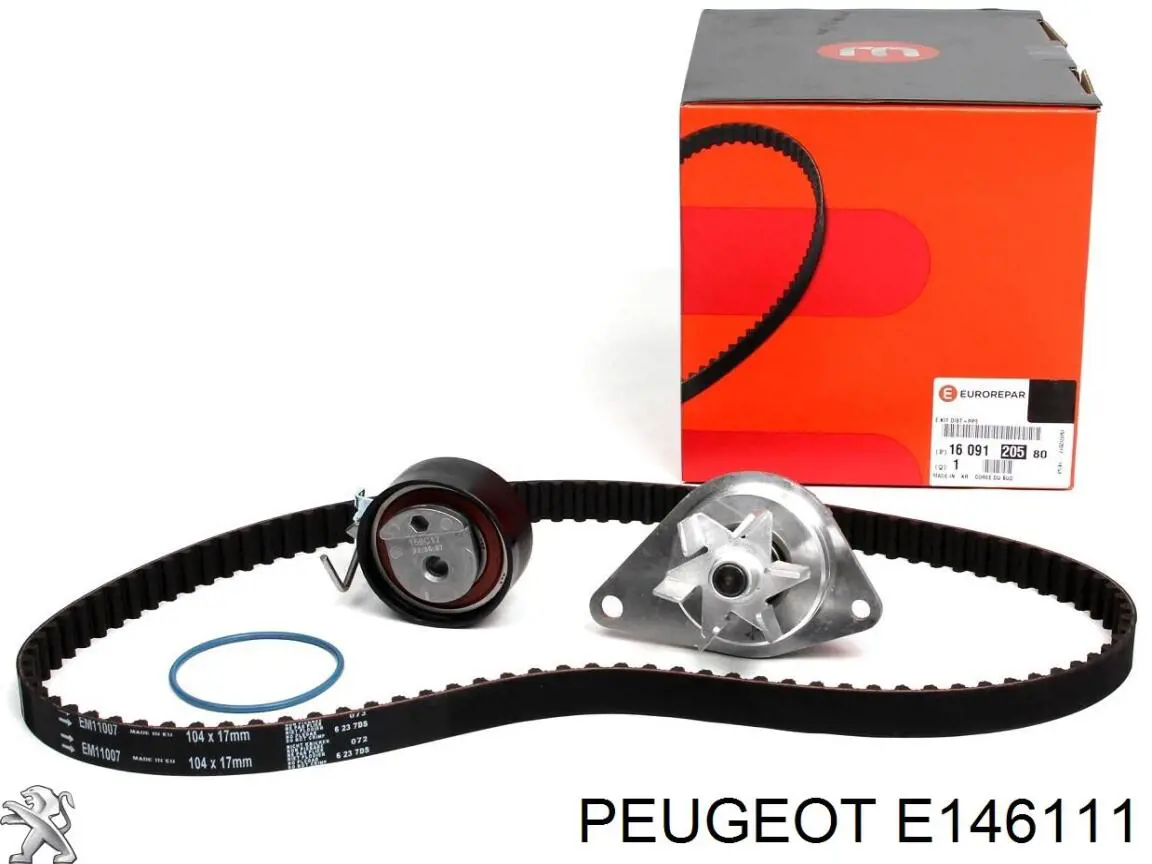 Фільтр салону E146111 Peugeot/Citroen