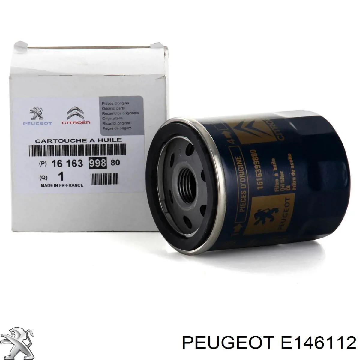 Фільтр повітряний обігрівача Peugeot/Citroen E146112 ціна, від 6.93 USD