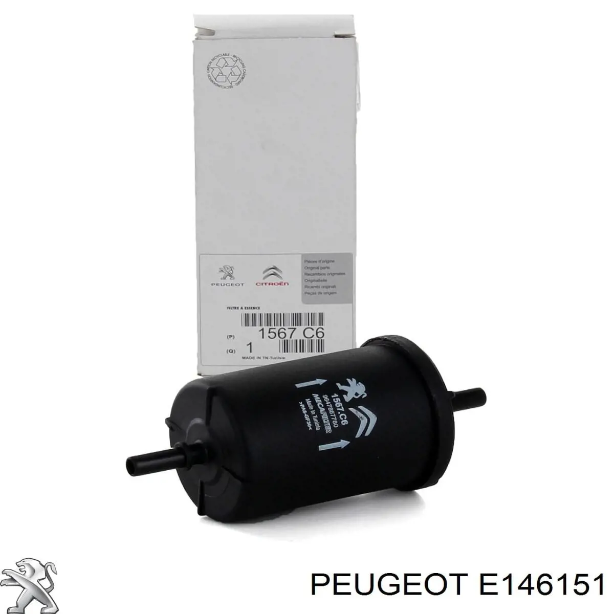 Фільтр повітряний обігрівача Peugeot/Citroen E146151 ціна, від 4.65 USD