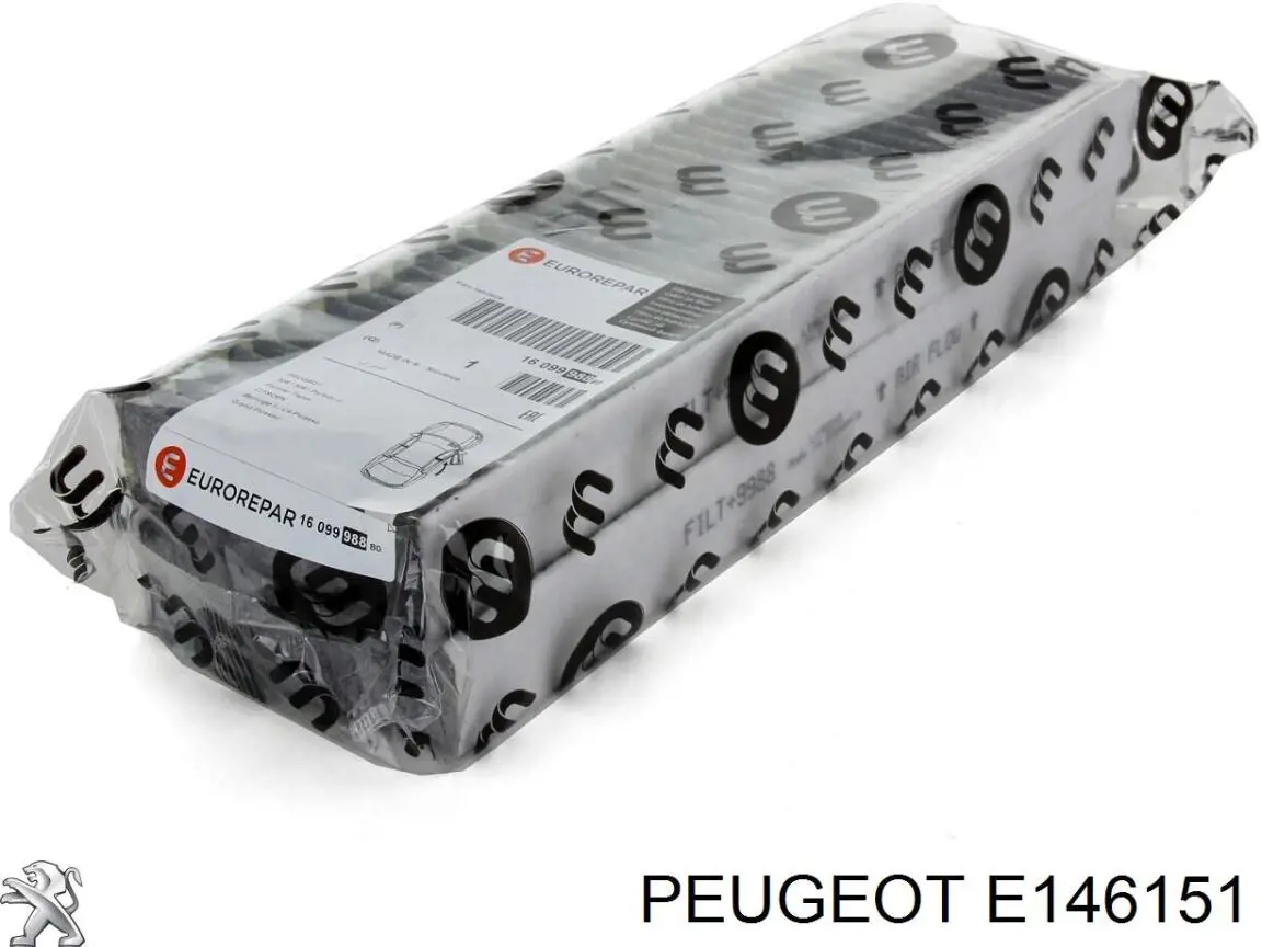 Фільтр повітряний обігрівача Peugeot/Citroen E146151 ціна, від 4.65 USD
