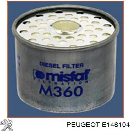 Фільтр тонкого очищення палива Peugeot/Citroen E148104 ціна, від 3.79 USD