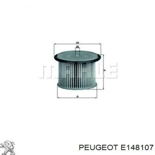 E148107 Peugeot/Citroen фільтр паливний