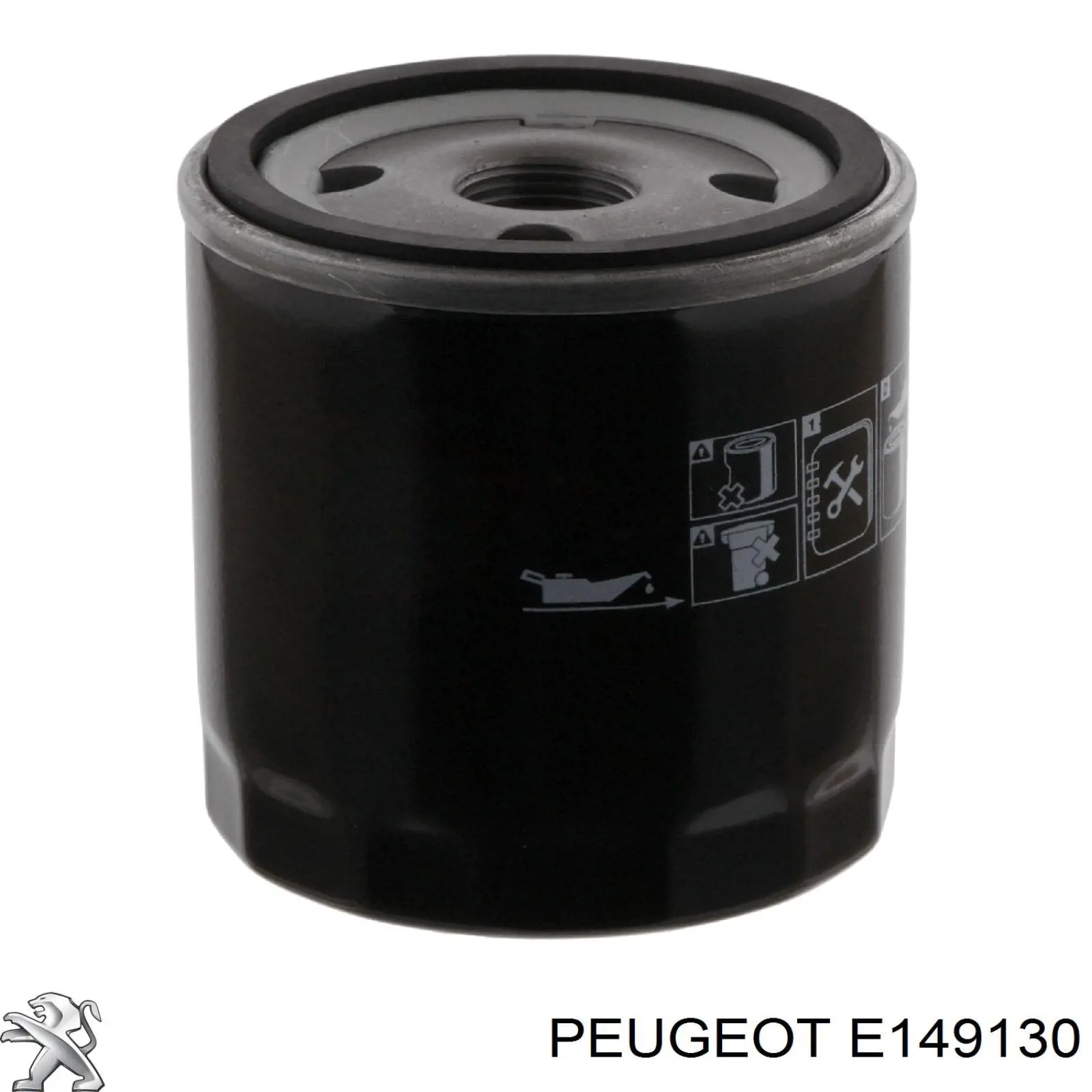 Масляний фільтр двигуна Peugeot/Citroen E149130 ціна, від 3.89 USD