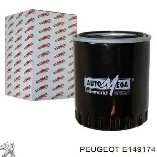 Масляний фільтр двигуна Peugeot/Citroen E149174 ціна, від 34.47 USD
