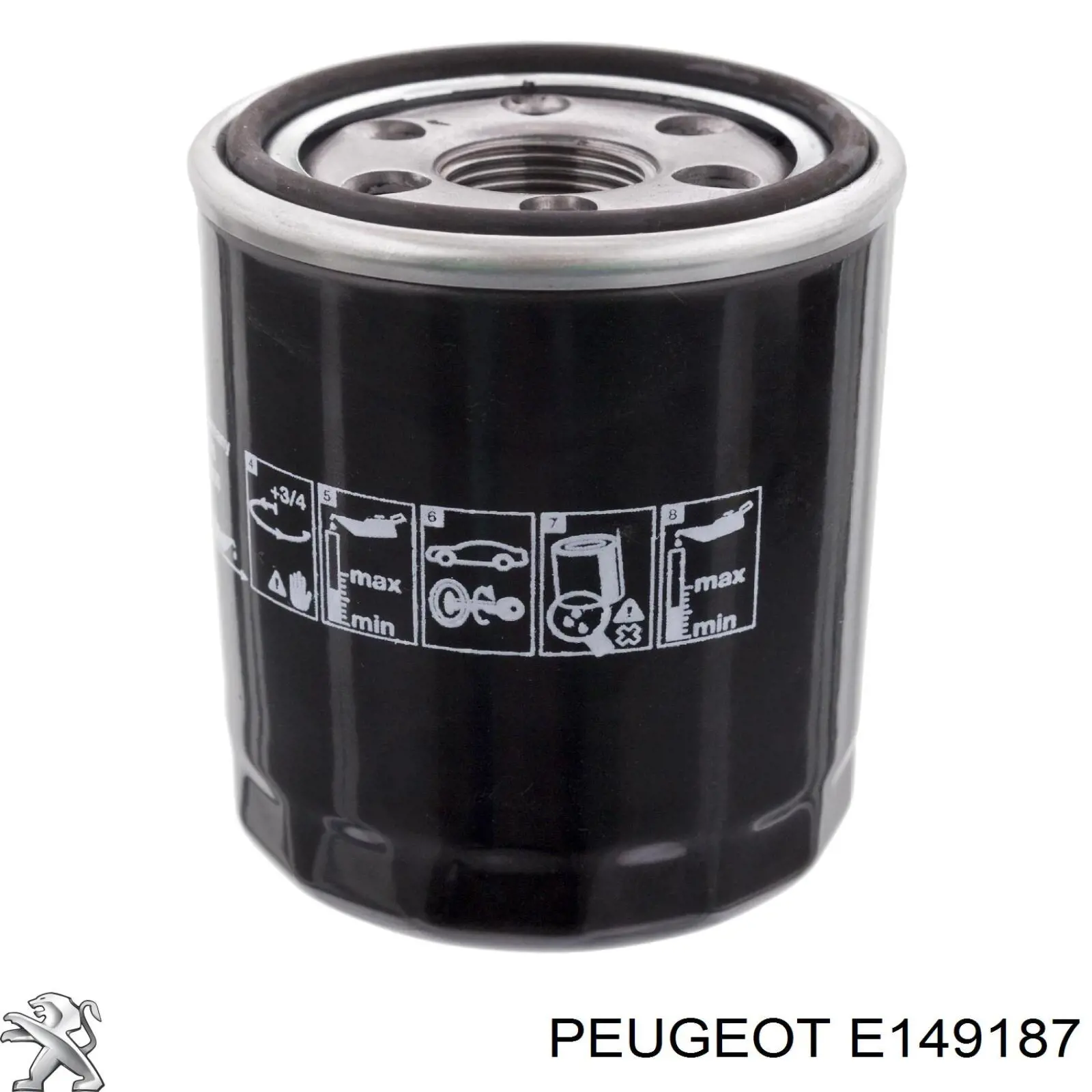 E149187 Peugeot/Citroen фільтр масляний