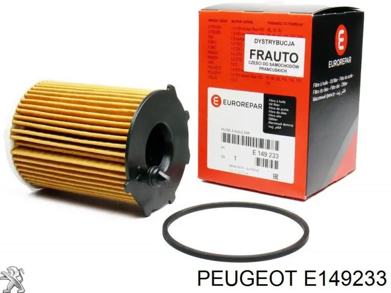 E149233 Peugeot/Citroen фільтр масляний