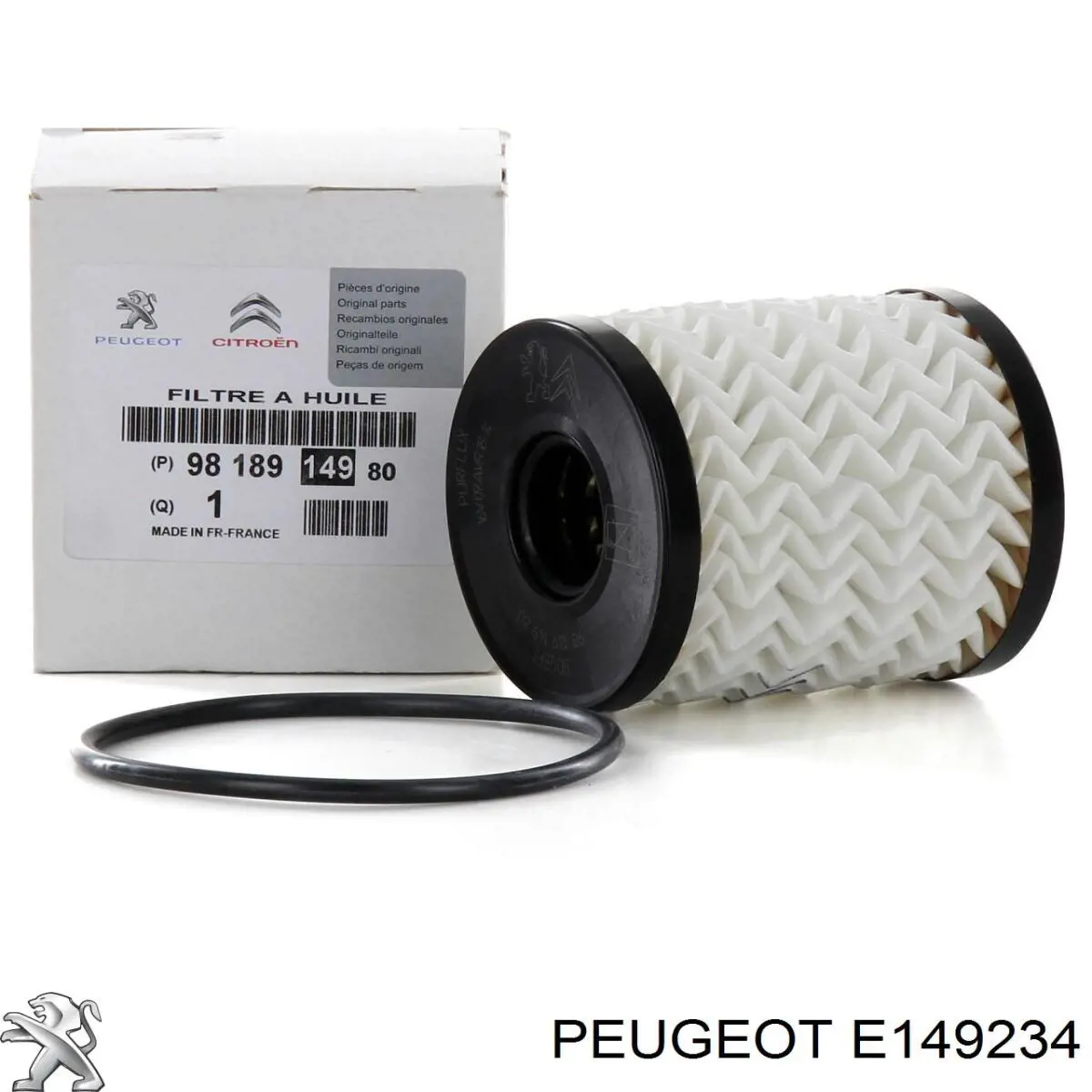 Масляний фільтр двигуна Peugeot/Citroen E149234 ціна, від 5.91 USD
