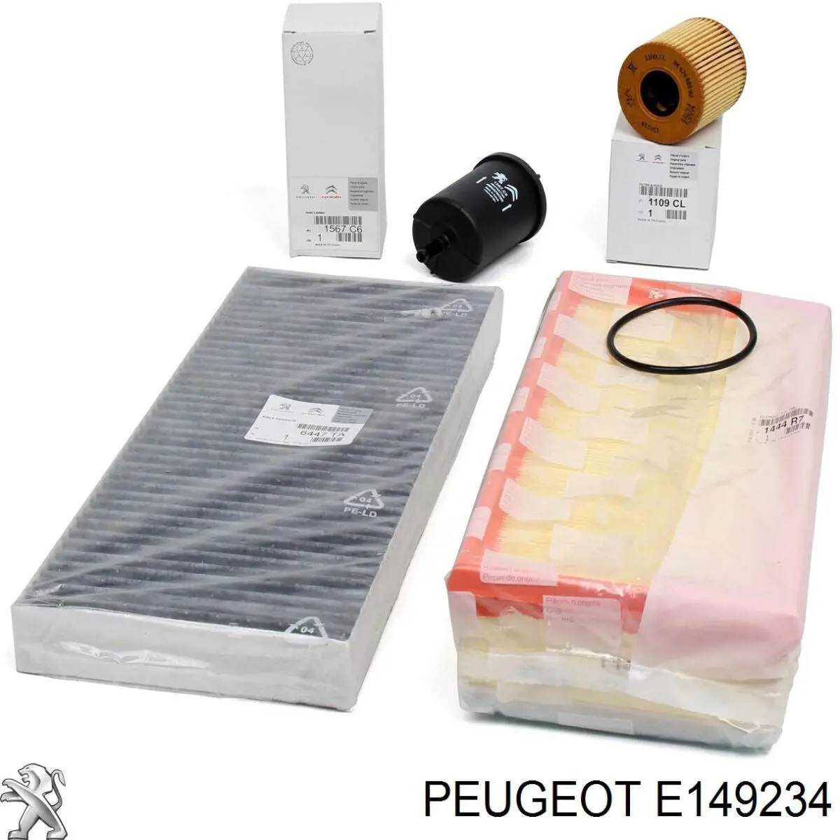 Масляний фільтр двигуна Peugeot/Citroen E149234 ціна, від 5.91 USD
