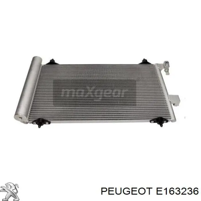 Конденсатор кондиціонера Peugeot/Citroen E163236 ціна, від 74.53 USD