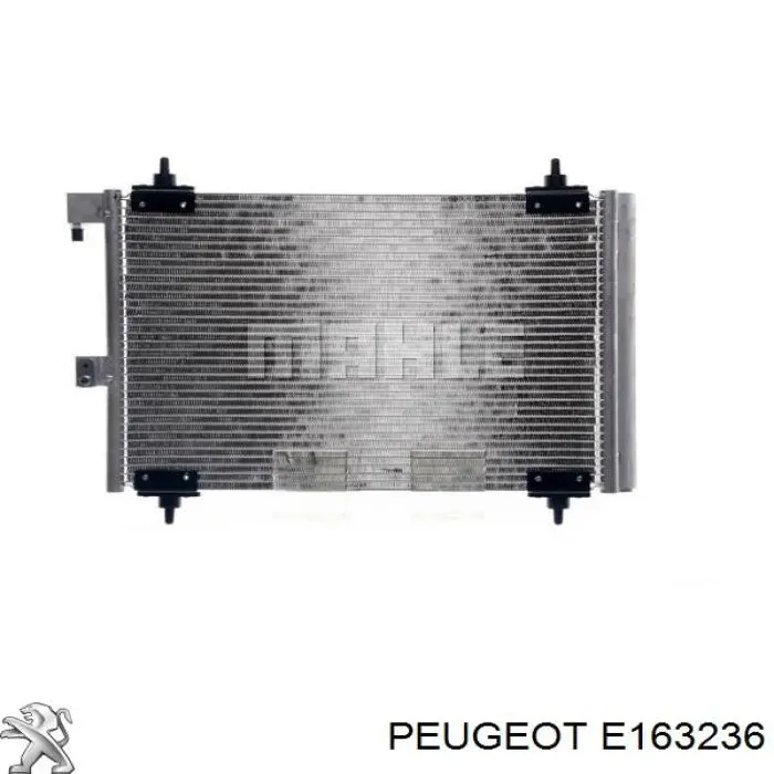 Купити E163236 Peugeot/Citroen Радіатор системи охолодження кондиціонера