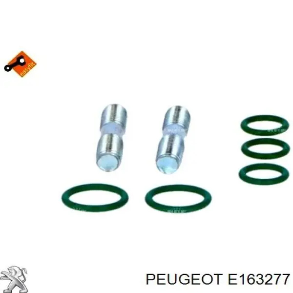 Купити E163277 Peugeot/Citroen Радіатор системи охолодження кондиціонера