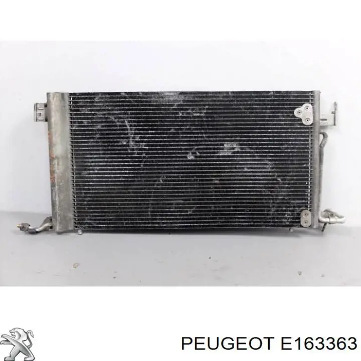 E163363 Peugeot/Citroen радіатор кондиціонера
