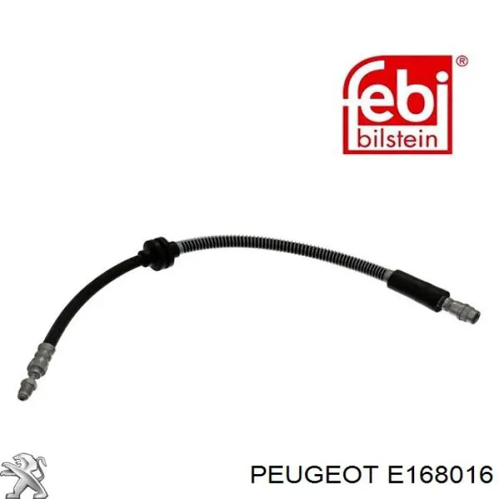 Купити E168016 Peugeot/Citroen Гальмівні шланги передні