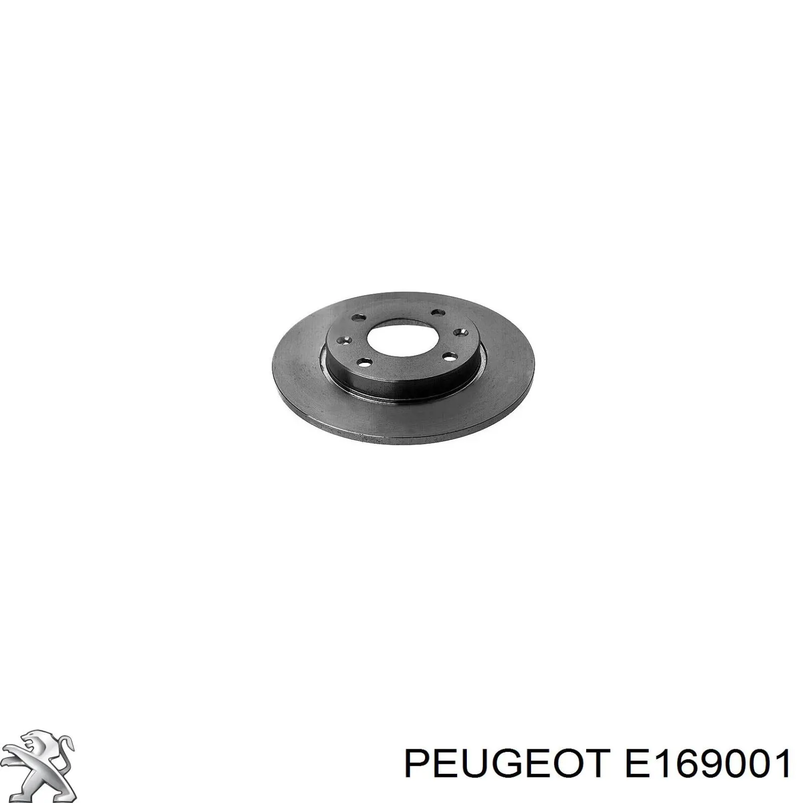 E169001 Peugeot/Citroen диск гальмівний передній