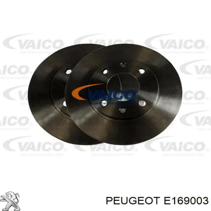 Гальмівні диски передні E169003 Peugeot/Citroen