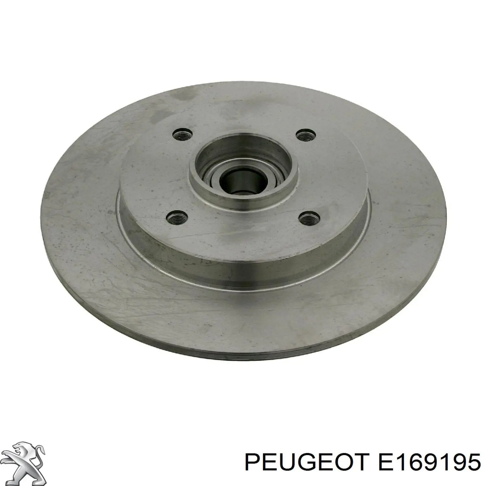 E169195 Peugeot/Citroen диск гальмівний задній