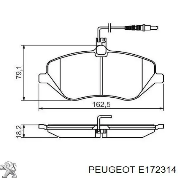  E172314 Peugeot/Citroen