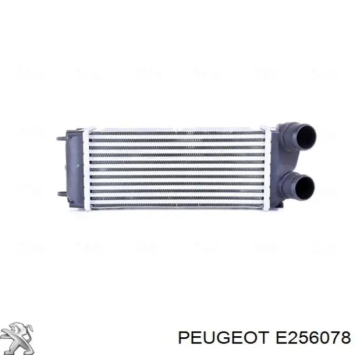 E256078 Peugeot/Citroen радіатор интеркуллера