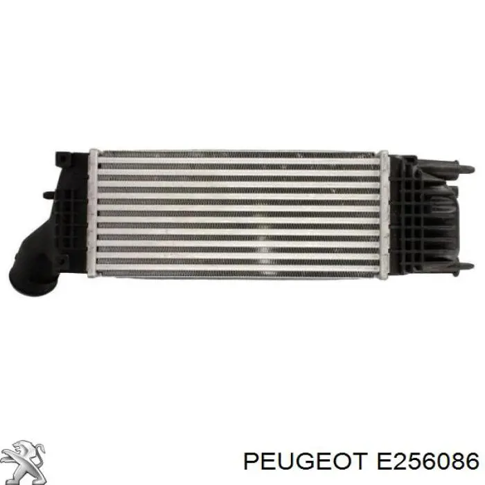 E256086 Peugeot/Citroen радіатор интеркуллера