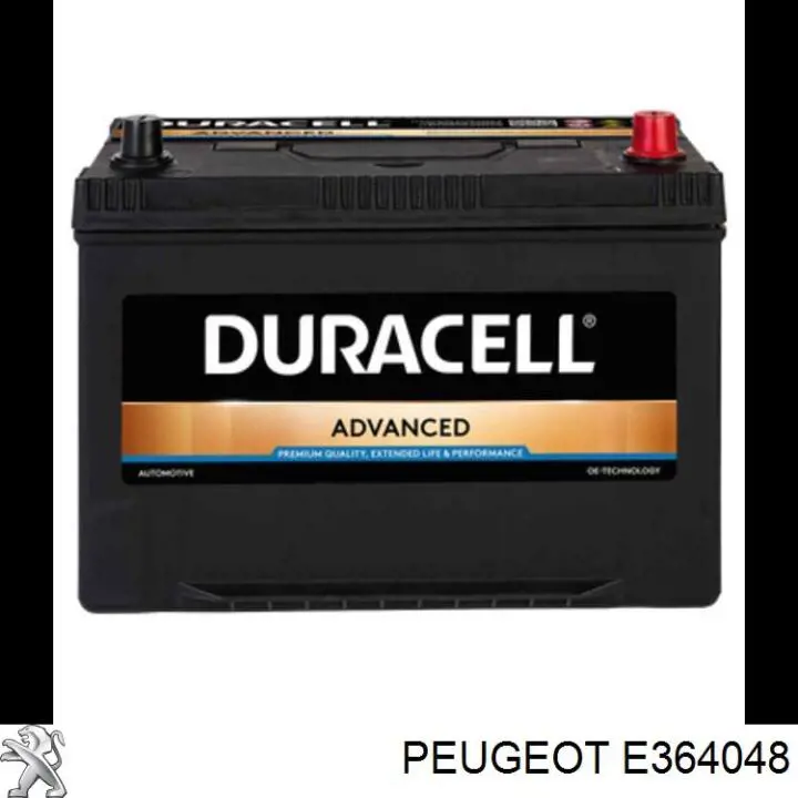 Батарея акумуляторна Peugeot/Citroen E364048 ціна, від 129.23 USD