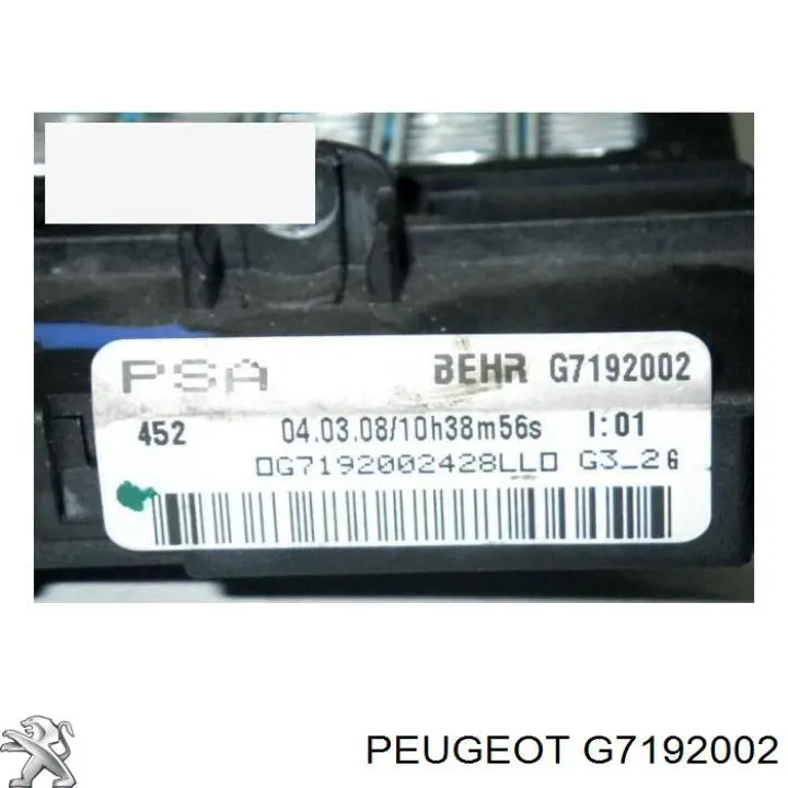 Купити G7192002 Peugeot/Citroen 