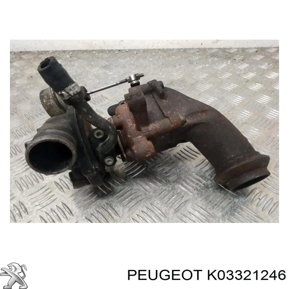 Турбіна Peugeot/Citroen K03321246 ціна, від 51.33 USD