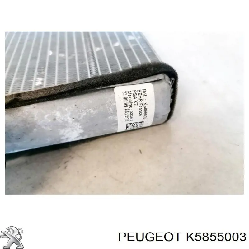 Радіатор пічки (обігрівача) Peugeot/Citroen K5855003 ціна, від 49.24 USD