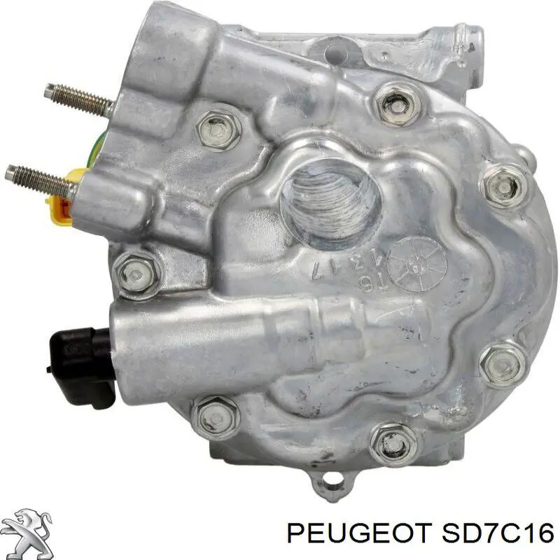 Купити SD7C16 Peugeot/Citroen Компресор кліматичної установки