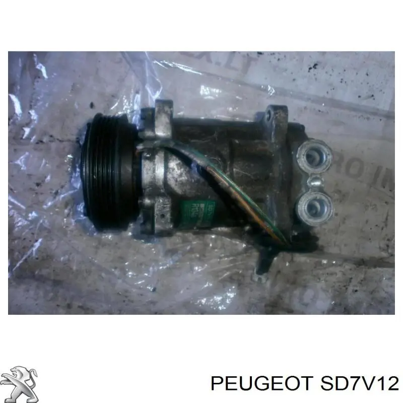Компресор кондиціонера SD7V12 Peugeot/Citroen