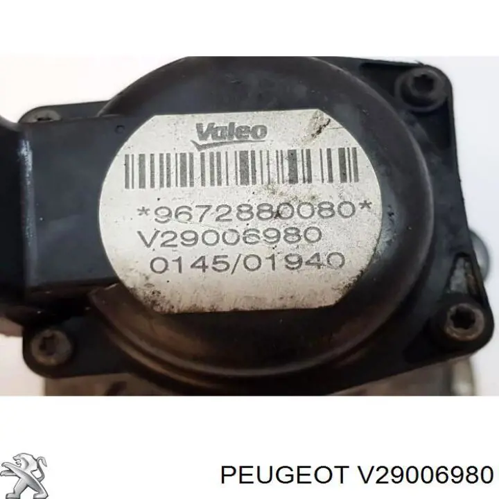 V29006980 Peugeot/Citroen Клапан рециркуляції відпрацьованих газів EGR
