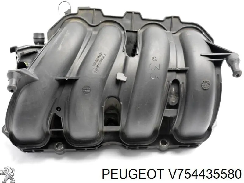 V754435580 Peugeot/Citroen колектор впускний