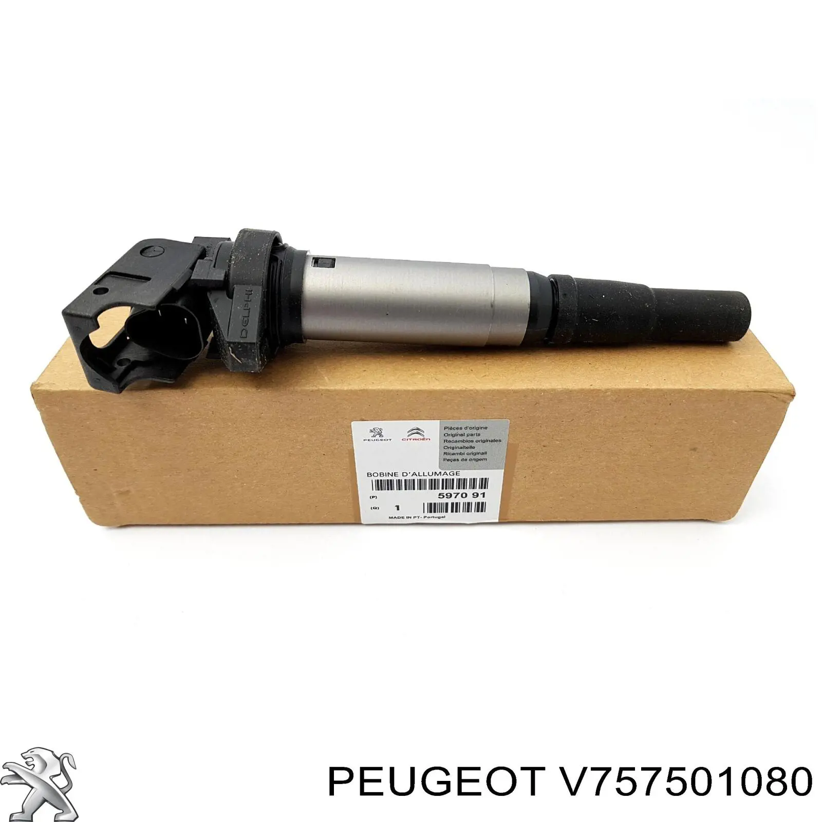 Котушка запалювання Peugeot/Citroen V757501080 ціна, від 29.76 USD