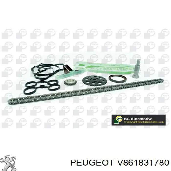 Ланцюг ГРМ, комплект Peugeot/Citroen V861831780 ціна, від 103.39 USD