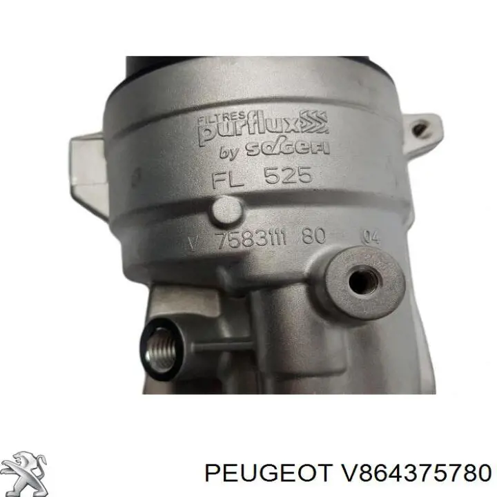 Корпус масляного фільтра Peugeot/Citroen V864375780 ціна, від 45.93 USD