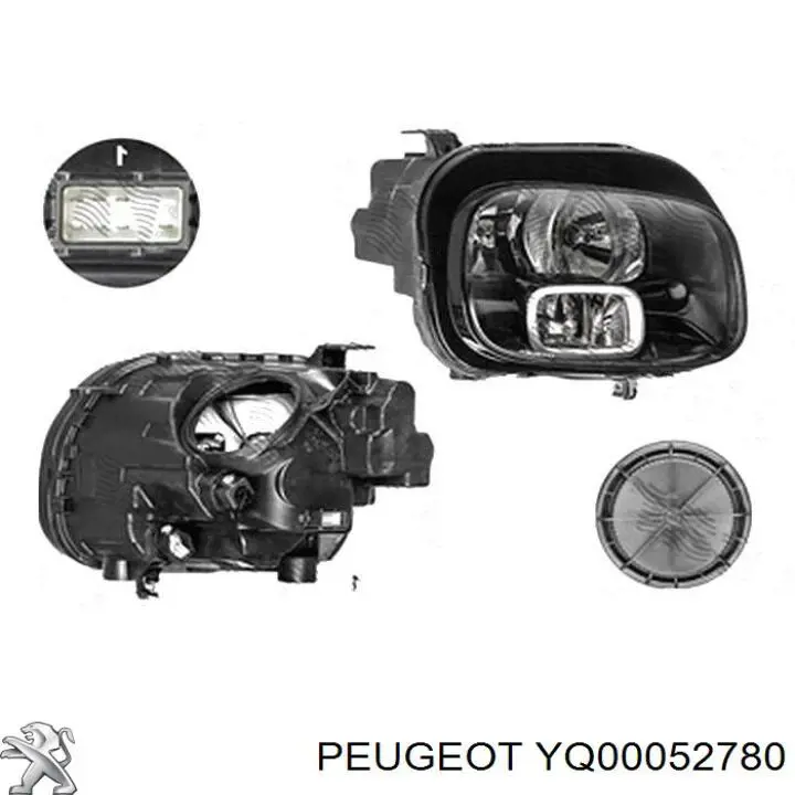 Купити 450529 VALEO Права блок фара