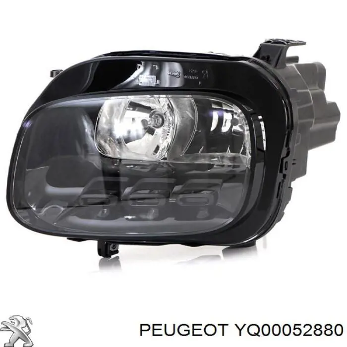 YQ00052880 Peugeot/Citroen Фара ліва передня