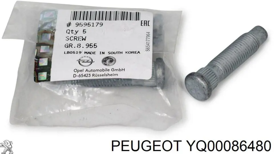  YQ00086480 Peugeot/Citroen