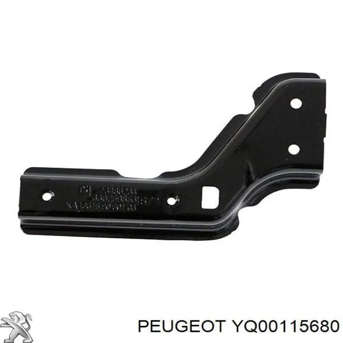 YQ00115680 Opel Лівий кронштейн переднього бампера