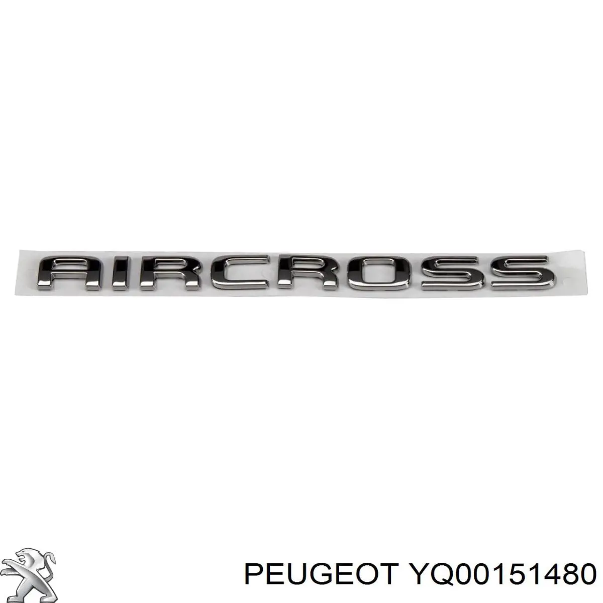 Купити YQ00151480 Peugeot/Citroen Емблема кришки багажника, фірменнийзначок