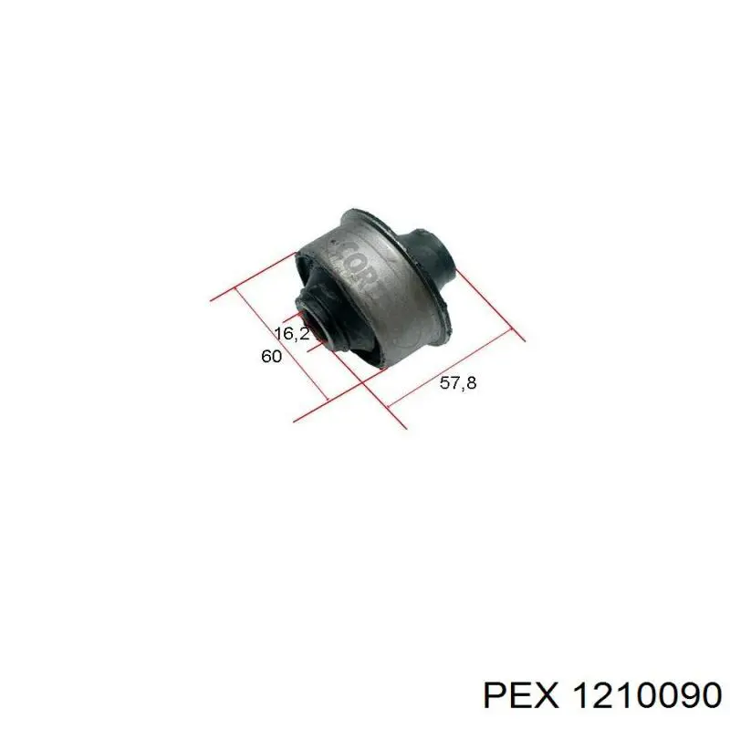 Сайлентблок нижнього важеля передньої підвіски PEX 1210090 ціна, від 5.07 USD