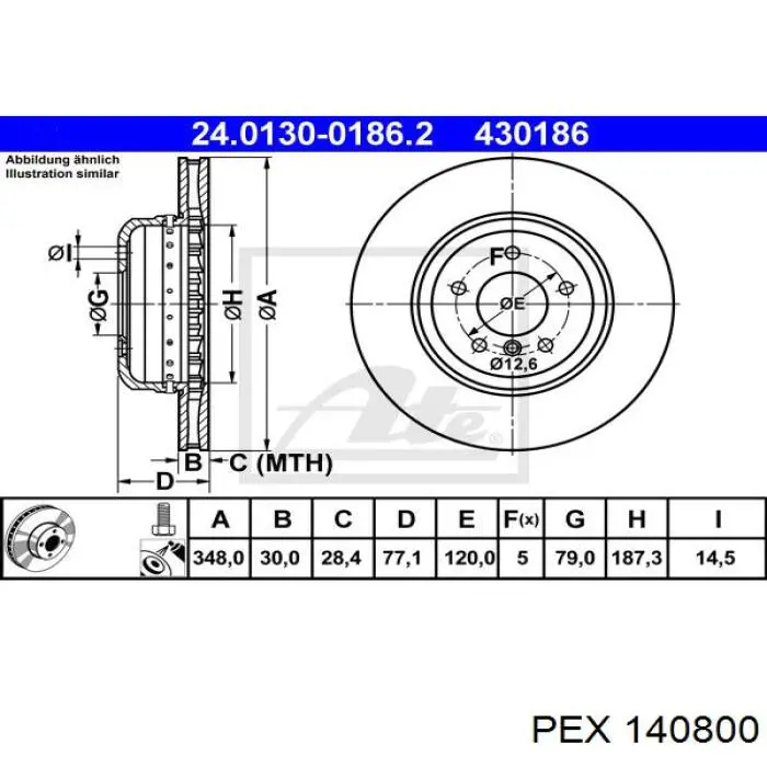 Диск переднього гальма Meyle 3835211003PD ціна, від 99.06 USD