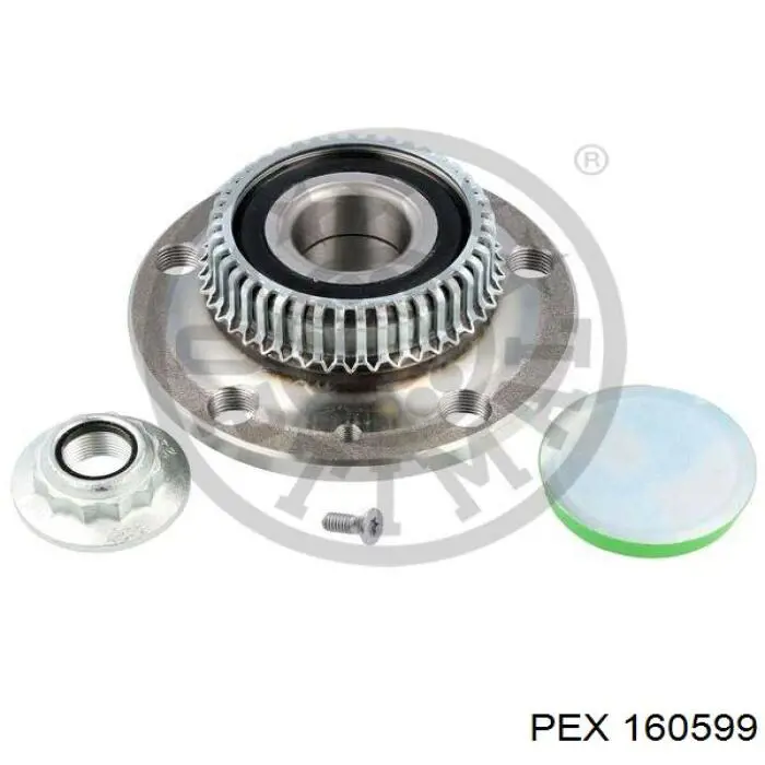 160599 PEX Маточина задня