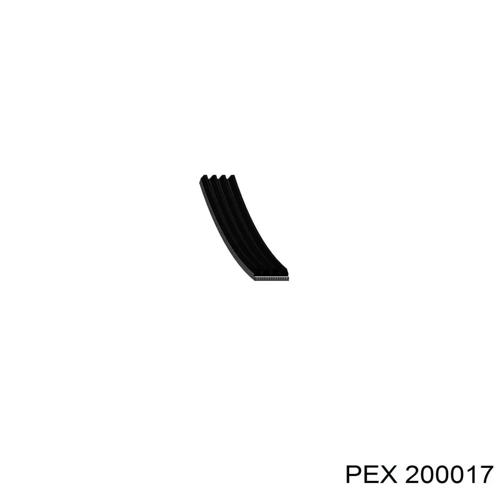 200017 PEX ремінь приводний, агрегатів