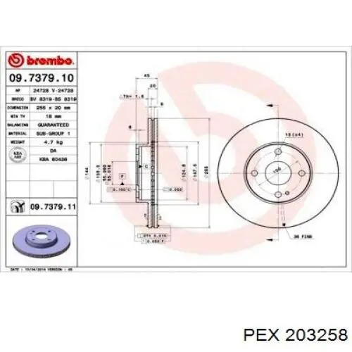Ролик натяжителя ременя газорозподілу Dayco ATB2502 ціна, від 33.45 USD