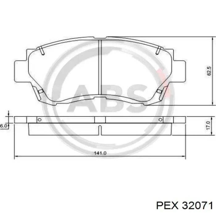 Гальмівні шланги передні 480670 Peugeot/Citroen