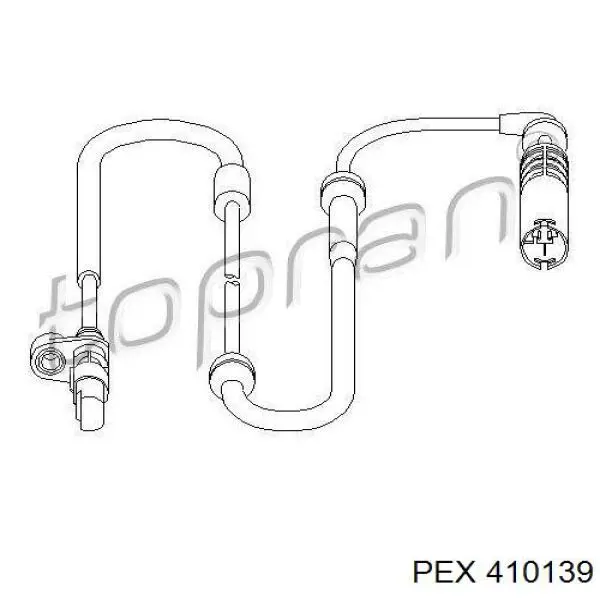 Датчик АБС (ABS) задній 410139 PEX