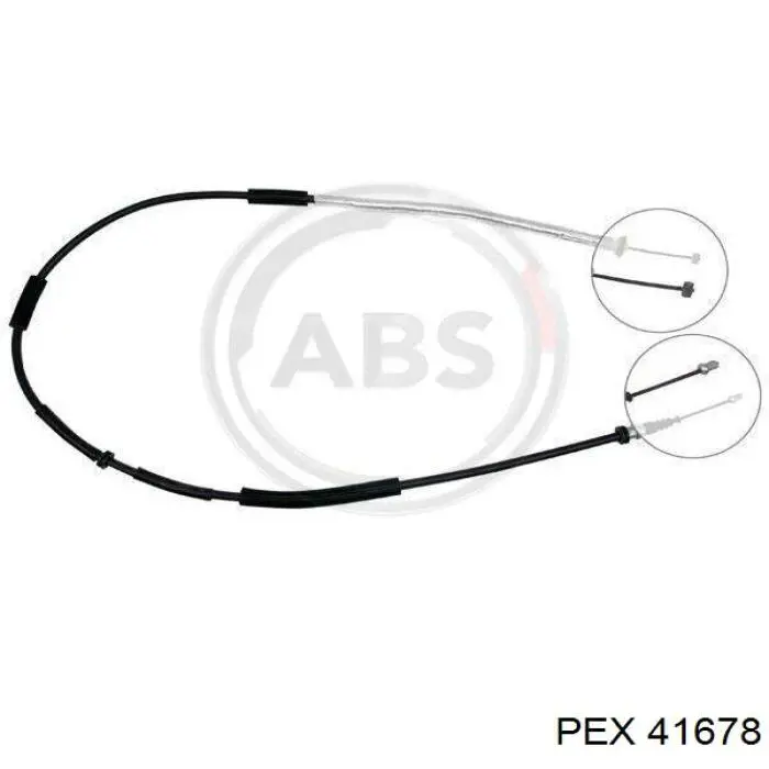 51718093 Fiat/Alfa/Lancia Трос ручника задній правий