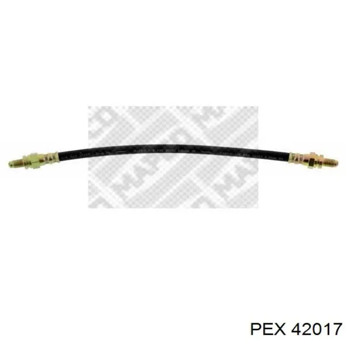 Шланг гальмівний задній Starline HAAC1228 ціна, від 6.22 USD